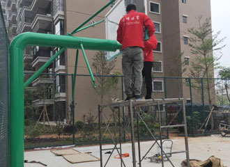 乐鱼团队施工现场3